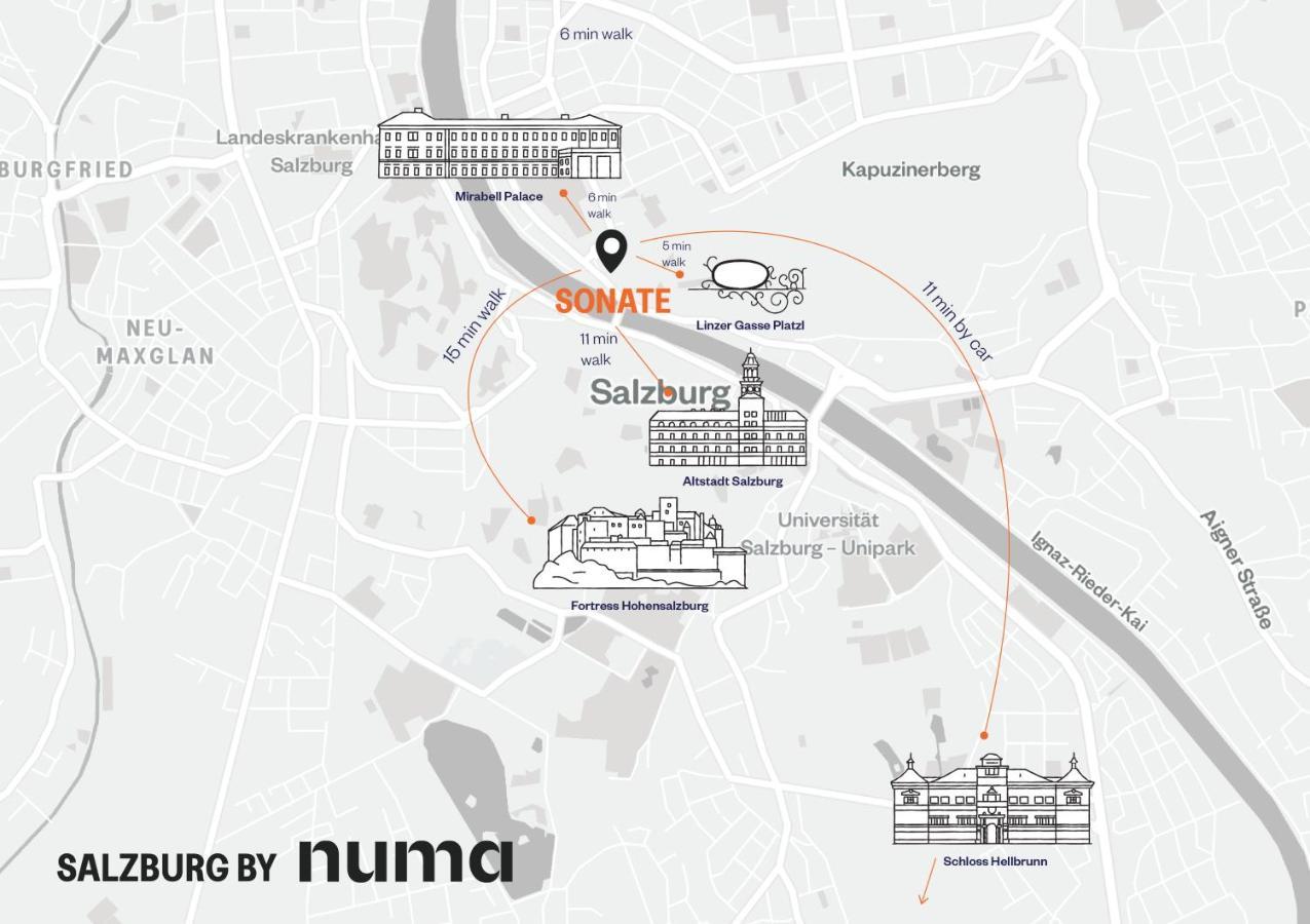 Numa Salzburg Sonate Apartamento Exterior foto
